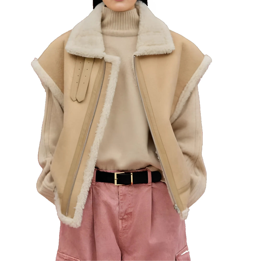 Women's Shearling Vest